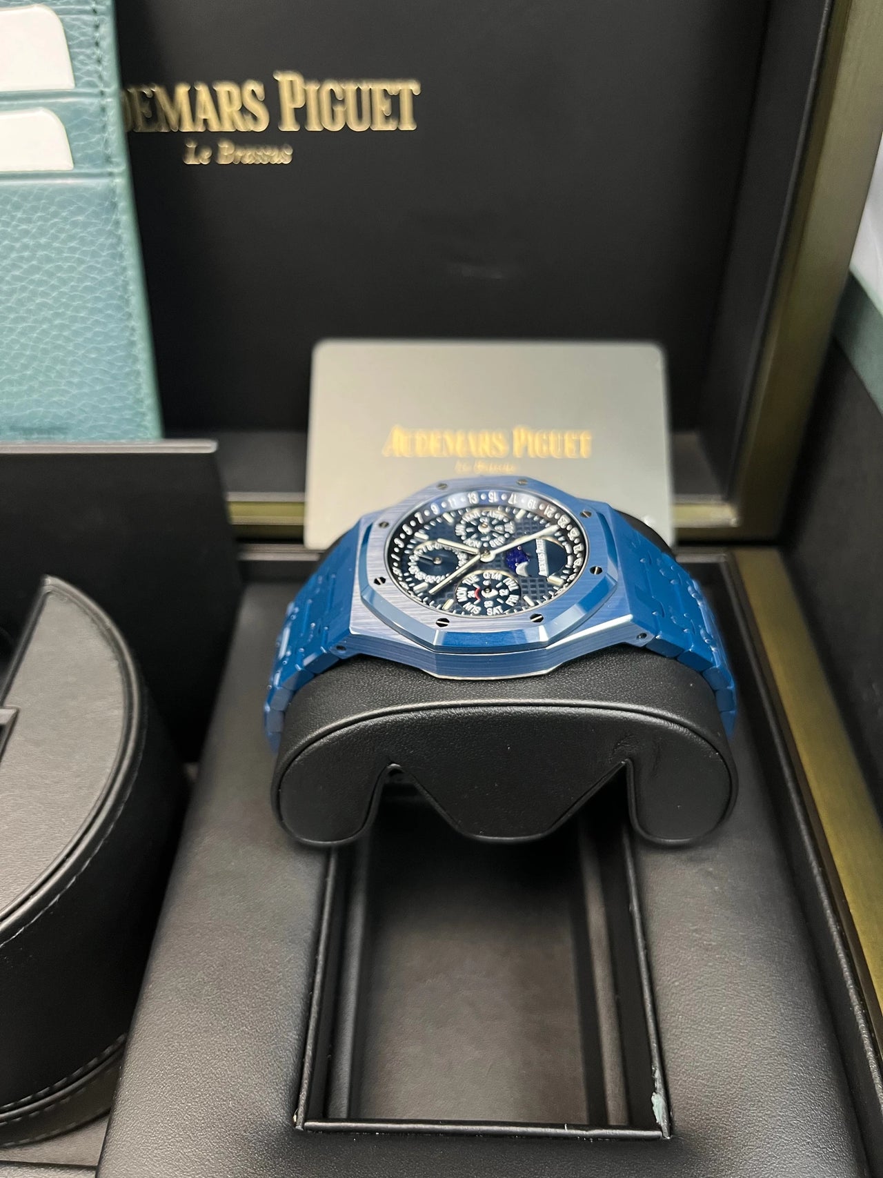 Audemars Piguet Royal Oak Perpetual Calendar 41mm Bleu Nuit Blue Ceramic Ref 26674CD.OO.1225CD.01