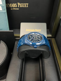 Thumbnail for Audemars Piguet Royal Oak Perpetual Calendar 41mm Bleu Nuit Blue Ceramic Ref 26674CD.OO.1225CD.01