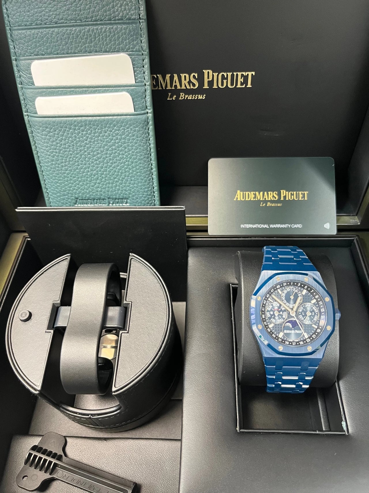Audemars Piguet Royal Oak Perpetual Calendar 41mm Bleu Nuit Blue Ceramic Ref 26674CD.OO.1225CD.01