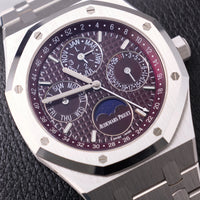 Thumbnail for Audemars Piguet Royal Oak Perpetual Calendar SPECIAL EDITION 41mm Royal Oak Burgundy Dial 26574BC.OO.1220BC.01 - WatchesOff5thWatch
