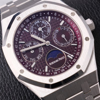 Thumbnail for Audemars Piguet Royal Oak Perpetual Calendar SPECIAL EDITION 41mm Royal Oak Burgundy Dial 26574BC.OO.1220BC.01 - WatchesOff5thWatch