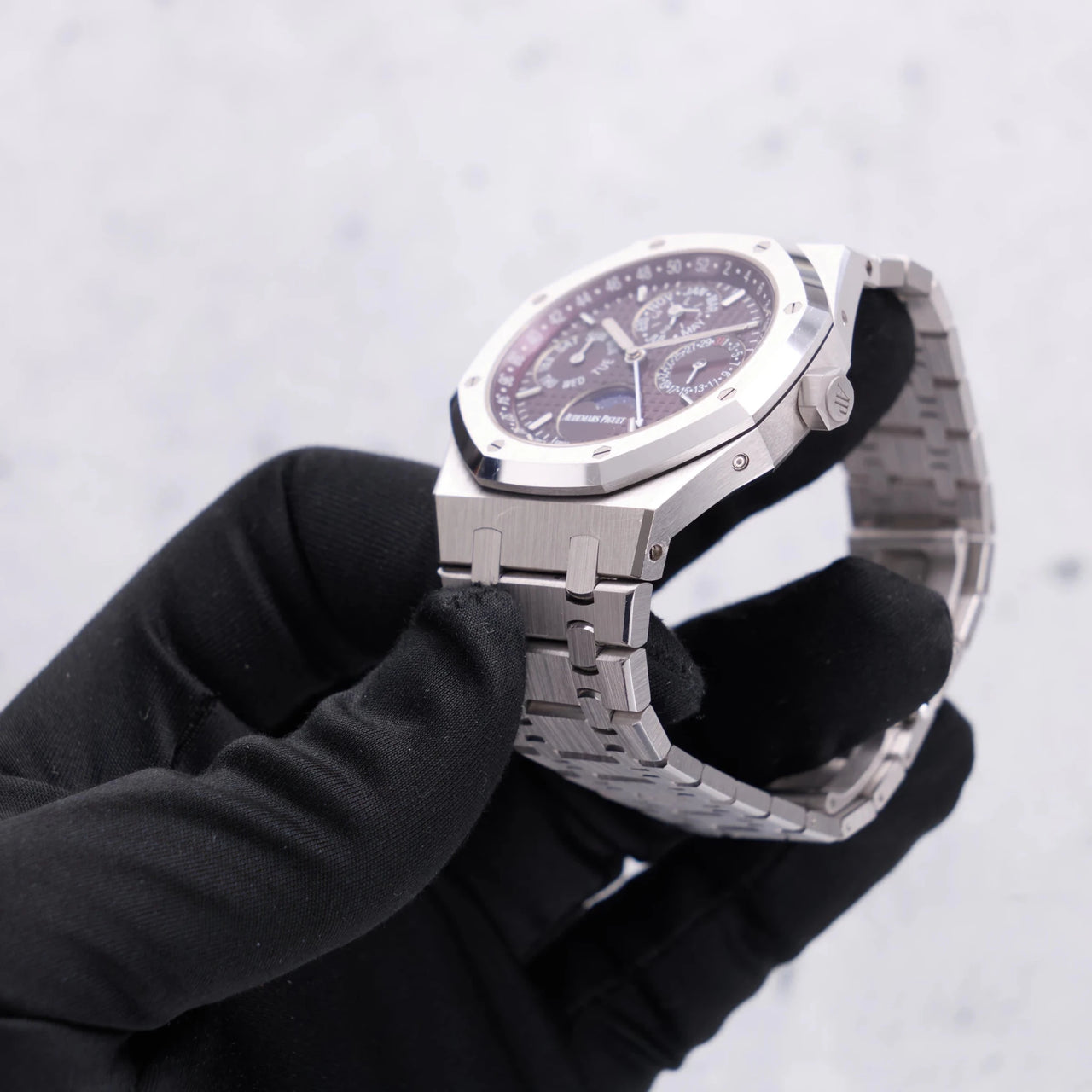 Audemars Piguet Royal Oak Perpetual Calendar SPECIAL EDITION 41mm Royal Oak Burgundy Dial 26574BC.OO.1220BC.01 - WatchesOff5thWatch