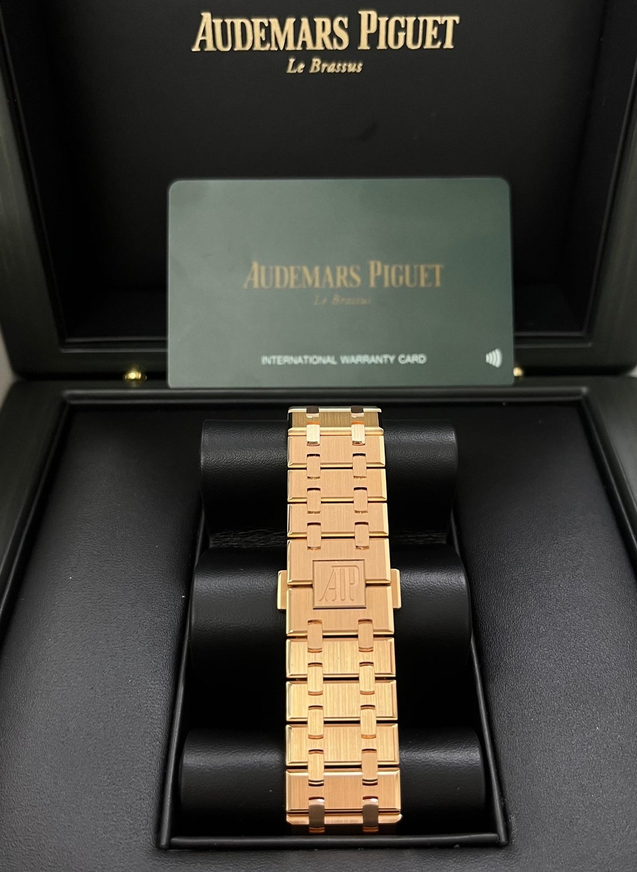 Audemars Piguet Royal Oak Selfwinding 2023 Release ROYAL OAK SELFWINDING Rose Gold Blue Dial 41mm 15510OR.OO.1320OR.03 - WatchesOff5thWatch