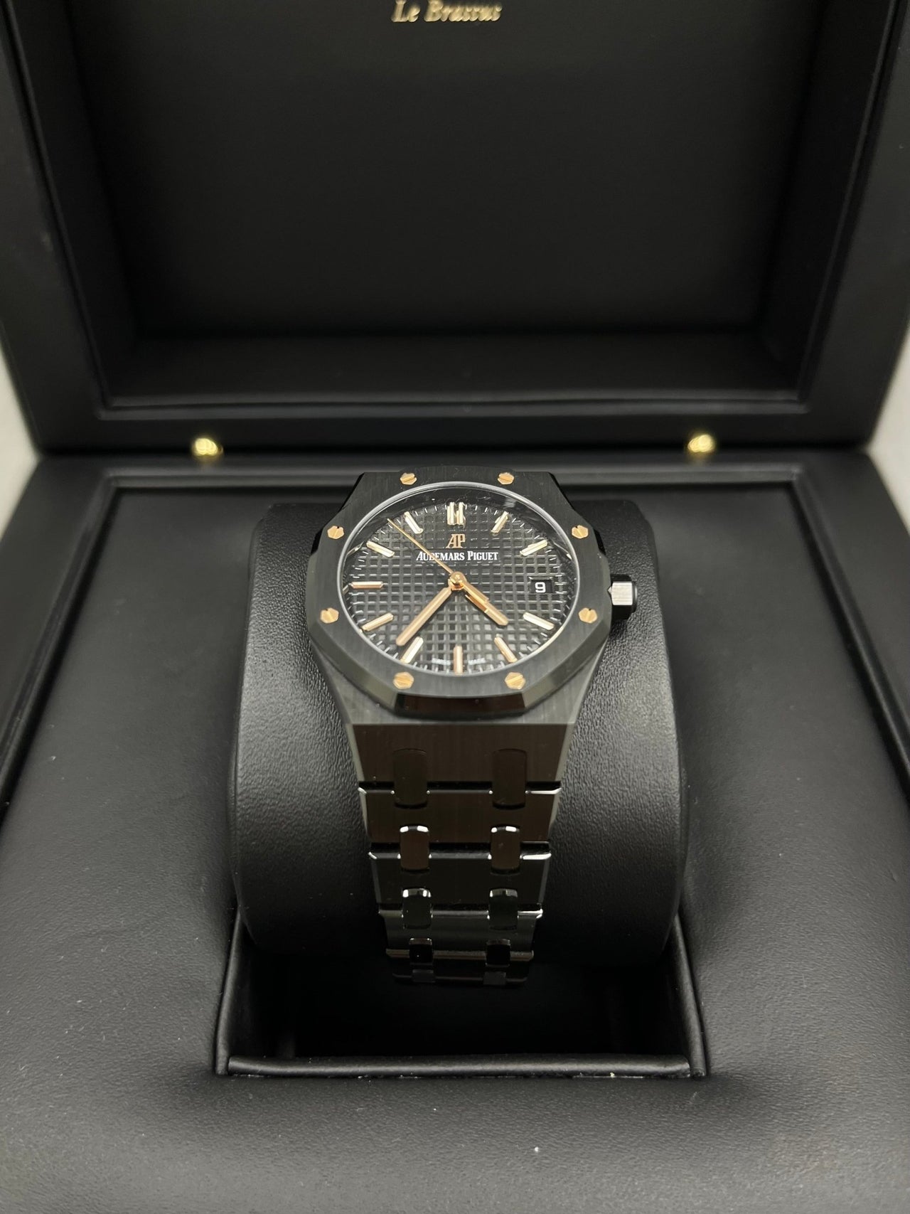 Audemars Piguet Royal Oak Selfwinding 34mm Black Ceramic 77350ce.oo.1266ce.01 - WatchesOff5th