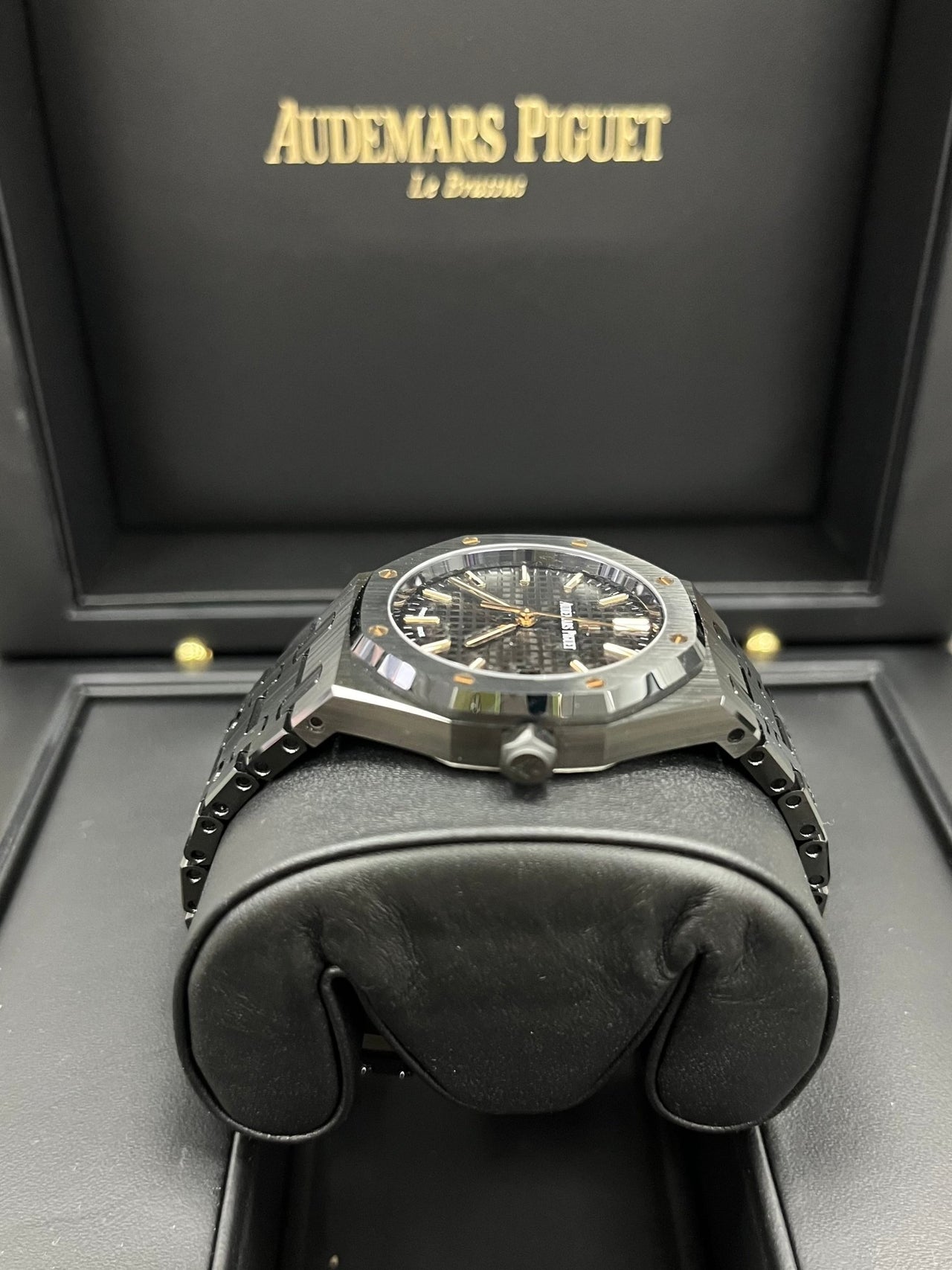 Audemars Piguet Royal Oak Selfwinding 34mm Black Ceramic 77350ce.oo.1266ce.01 - WatchesOff5th