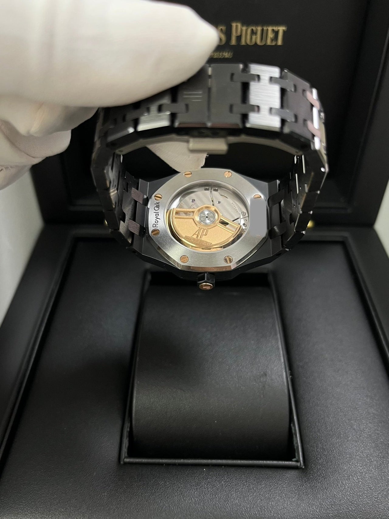 Audemars Piguet Royal Oak Selfwinding 34mm Black Ceramic 77350ce.oo.1266ce.01 - WatchesOff5th