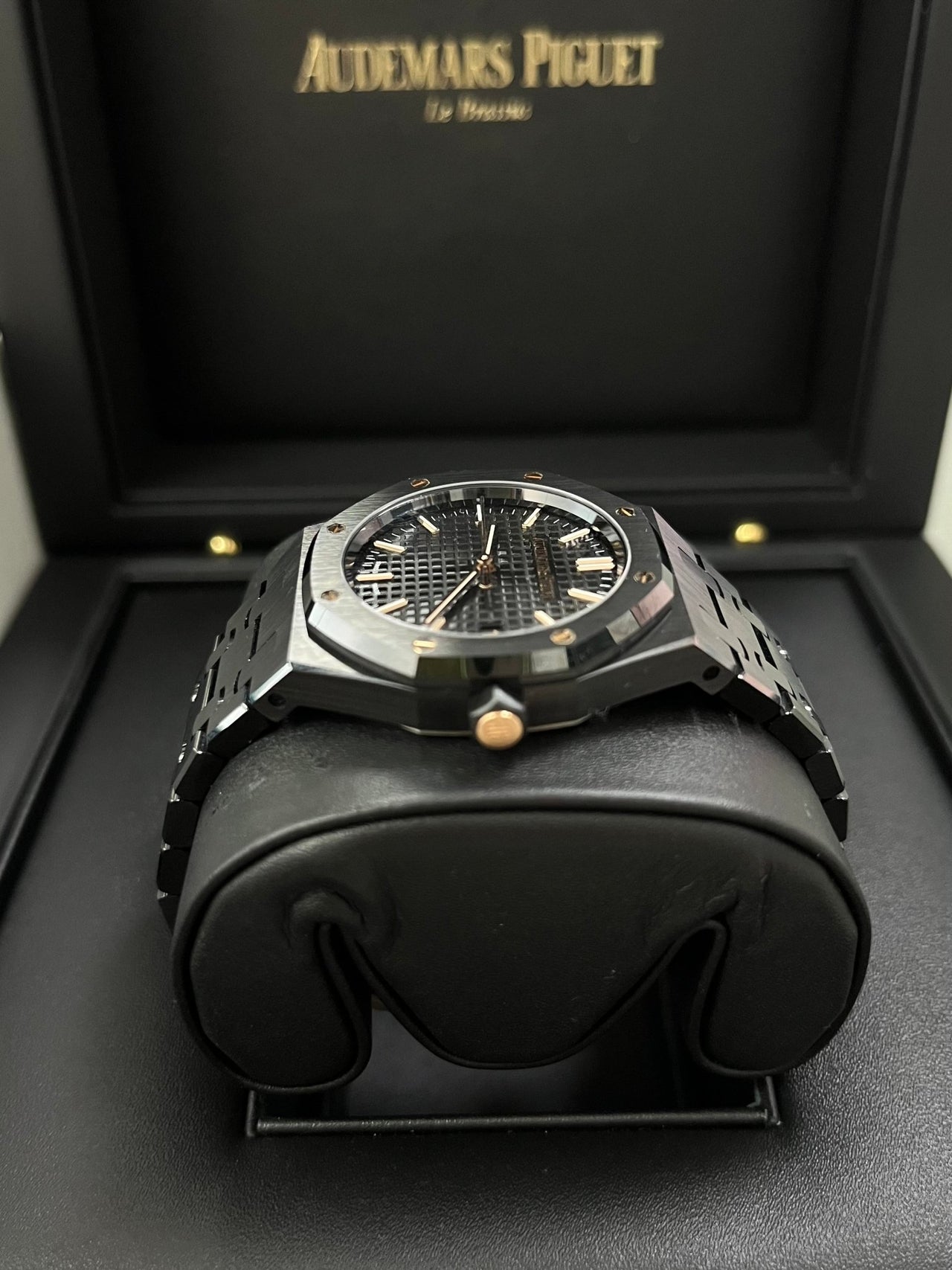 Audemars Piguet Royal Oak Selfwinding 34mm Black Ceramic 77350ce.oo.1266ce.01 - WatchesOff5th