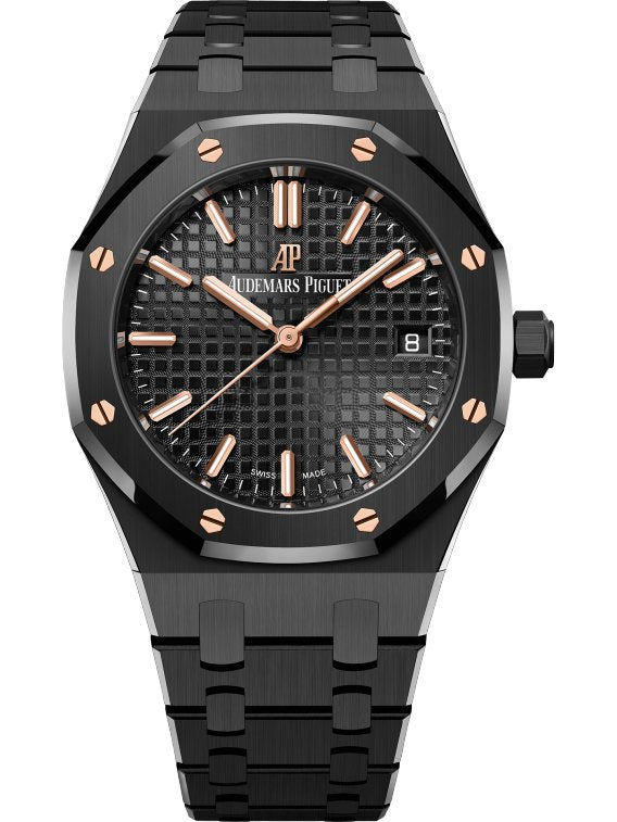 Audemars Piguet Royal Oak Selfwinding 34mm Black Ceramic 77350ce.oo.1266ce.01 - WatchesOff5th