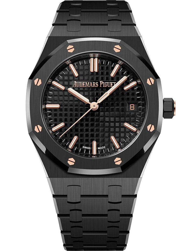 Audemars Piguet Royal Oak Selfwinding 34mm Black Ceramic 77350CE.OO.1266CE.03.A - WatchesOff5th