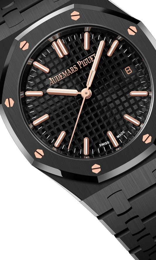 Audemars Piguet Royal Oak Selfwinding 34mm Black Ceramic 77350CE.OO.1266CE.03.A - WatchesOff5th