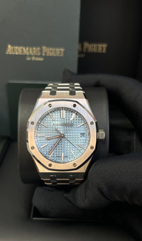 Thumbnail for Audemars Piguet Royal Oak Selfwinding 37mm Ice Blue Dial 15550ST.OO.1356ST.08 - WatchesOff5th