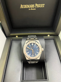 Thumbnail for Audemars Piguet Royal Oak Selfwinding 37mm Stainless Steel Blue Dial 15550ST.OO.1356ST.06 - WatchesOff5th