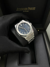 Thumbnail for Audemars Piguet Royal Oak Selfwinding 37mm Stainless Steel Blue Dial 15550ST.OO.1356ST.06 - WatchesOff5th