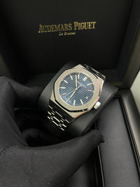 Thumbnail for Audemars Piguet Royal Oak Selfwinding 37mm Stainless Steel Blue Dial 15550ST.OO.1356ST.06 - WatchesOff5th