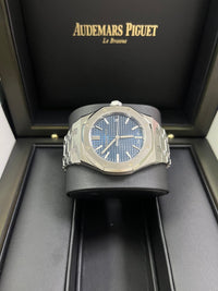 Thumbnail for Audemars Piguet Royal Oak Selfwinding 37mm Stainless Steel Blue Dial 15550ST.OO.1356ST.06 - WatchesOff5th