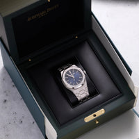 Thumbnail for Audemars Piguet Royal Oak Selfwinding 41mm 18K White Gold Smoked Blue Dial Fixed Bezel (Ref 15510BC.OO.1320BC.04) - WatchesOff5thWatch