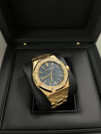 Thumbnail for Audemars Piguet Royal Oak Selfwinding 50th Anniversary Blue Dial 15551OR.ZZ.1356OR.02 - WatchesOff5thWatch