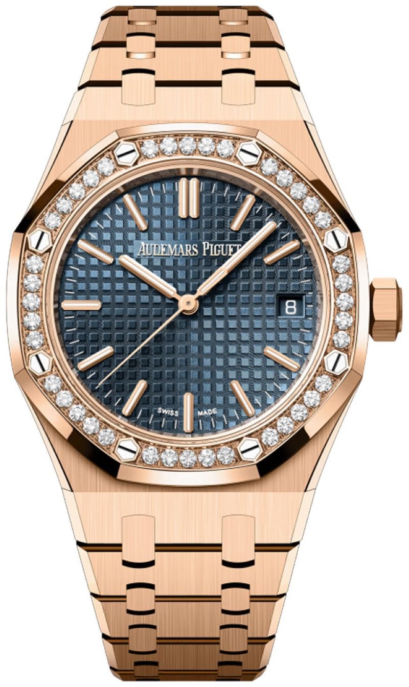 Audemars Piguet Royal Oak Selfwinding 50th Anniversary Blue Dial 15551OR.ZZ.1356OR.02 - WatchesOff5thWatch