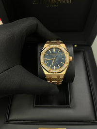 Thumbnail for Audemars Piguet Royal Oak Selfwinding 50th Anniversary Blue Dial 15551OR.ZZ.1356OR.02 - WatchesOff5thWatch