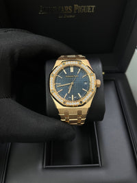 Thumbnail for Audemars Piguet Royal Oak Selfwinding 50th Anniversary Blue Dial 15551OR.ZZ.1356OR.02 - WatchesOff5thWatch