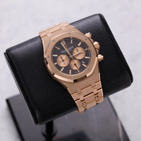 Thumbnail for Audemars Piguet Royal Oak Selfwinding Chronograph/ 18K Rose Gold/ Brown Dial/ Rose Gold Sub-Dials (Ref#26331OR.OO.1220OR.02) - WatchesOff5thWatch