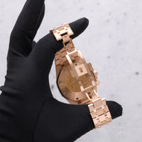 Thumbnail for Audemars Piguet Royal Oak Selfwinding Chronograph/ 18K Rose Gold/ Brown Dial/ Rose Gold Sub-Dials (Ref#26331OR.OO.1220OR.02) - WatchesOff5thWatch