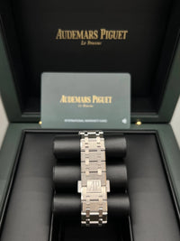 Thumbnail for Audemars Piguet Royal Oak Selfwinding Chronograph 38mm 18K White Gold Diamond Bezel Smoked Blue Dial (Ref 26715BC.ZZ.1356BC.01) - WatchesOff5thWatch