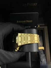 Thumbnail for Audemars Piguet Royal Oak Selfwinding Chronograph 41mm/ 18k Yellow Gold/ Blue Dial/ Yellow Sub - Dials (Ref  26331BA.OO.1220BA.01) - WatchesOff5thWatch