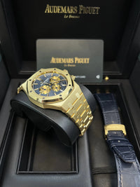 Thumbnail for Audemars Piguet Royal Oak Selfwinding Chronograph 41mm/ 18k Yellow Gold/ Blue Dial/ Yellow Sub - Dials (Ref  26331BA.OO.1220BA.01) - WatchesOff5thWatch