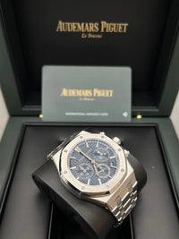 Thumbnail for Audemars Piguet Royal Oak Selfwinding Chronograph Blue Dial (Ref 26715ST.OO.1356ST.01) - WatchesOff5thWatch