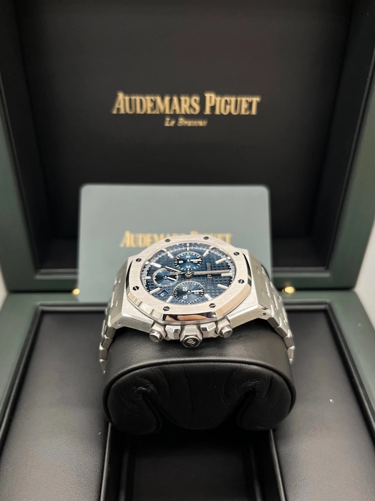 Audemars Piguet Royal Oak Selfwinding Chronograph Blue Dial (Ref 26715ST.OO.1356ST.01) - WatchesOff5thWatch