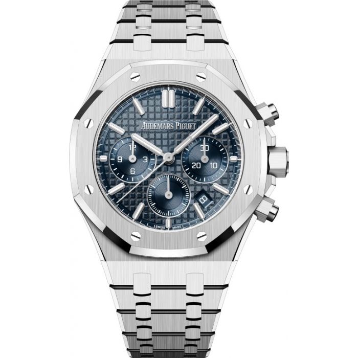 Audemars Piguet Royal Oak Selfwinding Chronograph Blue Dial (Ref# 26715ST.OO.1356ST.01) - WatchesOff5th