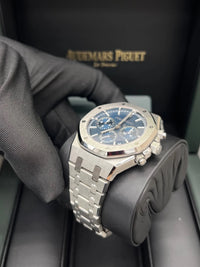 Thumbnail for Audemars Piguet Royal Oak Selfwinding Chronograph Blue Dial (Ref 26715ST.OO.1356ST.01) - WatchesOff5thWatch
