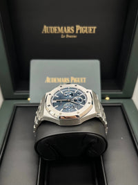 Thumbnail for Audemars Piguet Royal Oak Selfwinding Chronograph Blue Dial (Ref 26715ST.OO.1356ST.01) - WatchesOff5thWatch