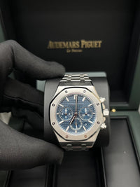 Thumbnail for Audemars Piguet Royal Oak Selfwinding Chronograph Blue Dial (Ref 26715ST.OO.1356ST.01) - WatchesOff5thWatch