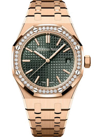 Thumbnail for Audemars Piguet Royal Oak Selfwinding Diamond Bezel Green Dial 15551OR.ZZ.1356OR.06 - WatchesOff5th