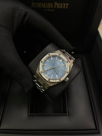 Thumbnail for Audemars Piguet Royal Oak Selfwinding Ice Blue Dial 77451ST.ZZ.1361ST.03 - WatchesOff5th