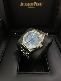 Thumbnail for Audemars Piguet Royal Oak Selfwinding Ice Blue Dial 77451ST.ZZ.1361ST.03 - WatchesOff5th