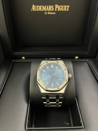 Thumbnail for Audemars Piguet Royal Oak Selfwinding Ice Blue Dial 77451ST.ZZ.1361ST.03 - WatchesOff5th