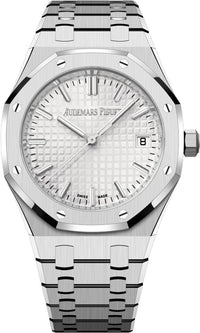 Thumbnail for Audemars Piguet Royal Oak Selfwinding White Dial 34 mm (Ref# 77450ST.OO.1361ST.02) - WatchesOff5th