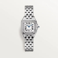 Thumbnail for Cartier Panthère de Cartier Small Model steel diamond bezel Ref W4PN0016