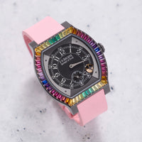 Thumbnail for F.P. Journe Elegante Gino's Dream 48mm black titanium rainbow ceramic glass bezel