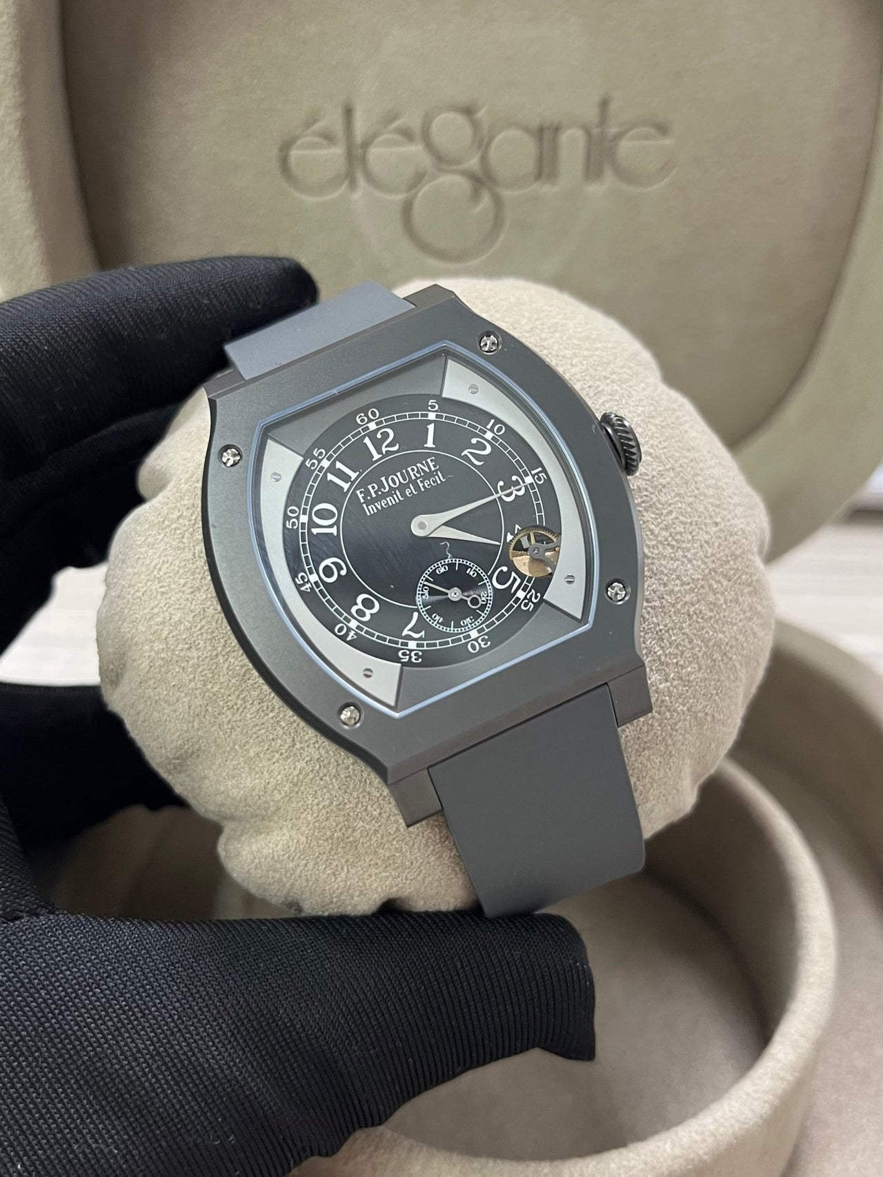 F.P.Journe Élégante TITALYT - Ref. ELHT Calibre 1210 - WatchesOff5th