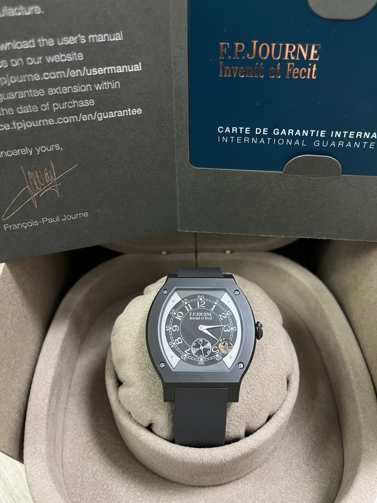 F.P.Journe Élégante TITALYT - Ref. ELHT Calibre 1210 - WatchesOff5th