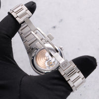 Thumbnail for Girard-Perregaux Laureato 38mm Sapphire & Diamond — Rhodium Hobnail Dial, Stainless Steel Case & Integrated Bracelet 81005-11S3464-1CM - WatchesOff5thWristwatch