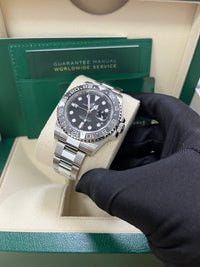 Thumbnail for GMT - Master II Black Grey Bezel Oyster Bracelet 126710GRNR - WatchesOff5thWatch