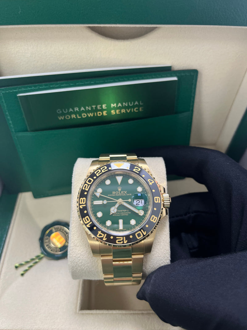 Rolex gmt master clearance 2 green dial