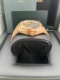 Thumbnail for Audemars Piguet Royal Oak - 37mm Skeleton Rose Gold - Double Balance Wheel Openworked -PreOwned (Ref# 15467OR.OO.1256OR.01)