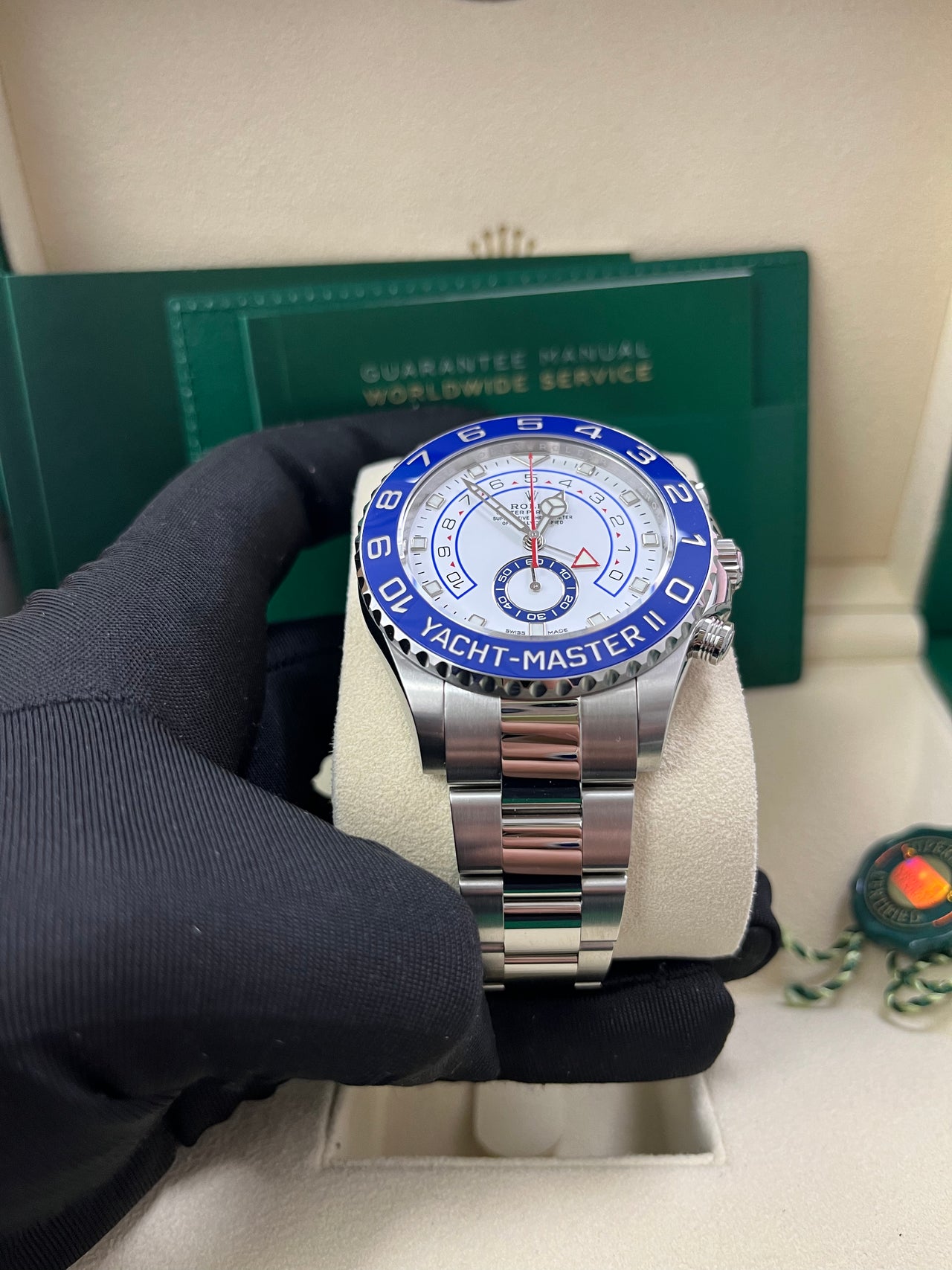 Rolex yacht master 2 stainless steel sale