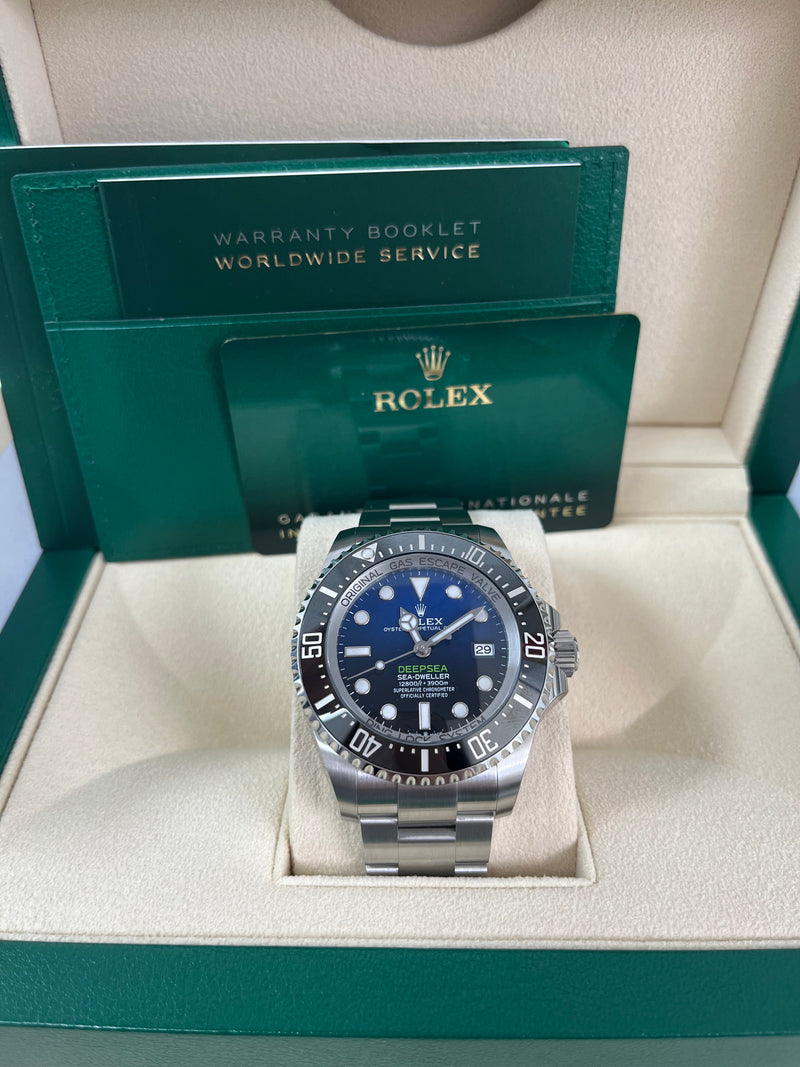 Rolex Sea Dweller Deepsea Oystersteel Deepsea Blue Dial Oyster Bracelet James Cameron 136660
